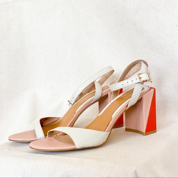 Color Block Heels - Picture 2 of 5